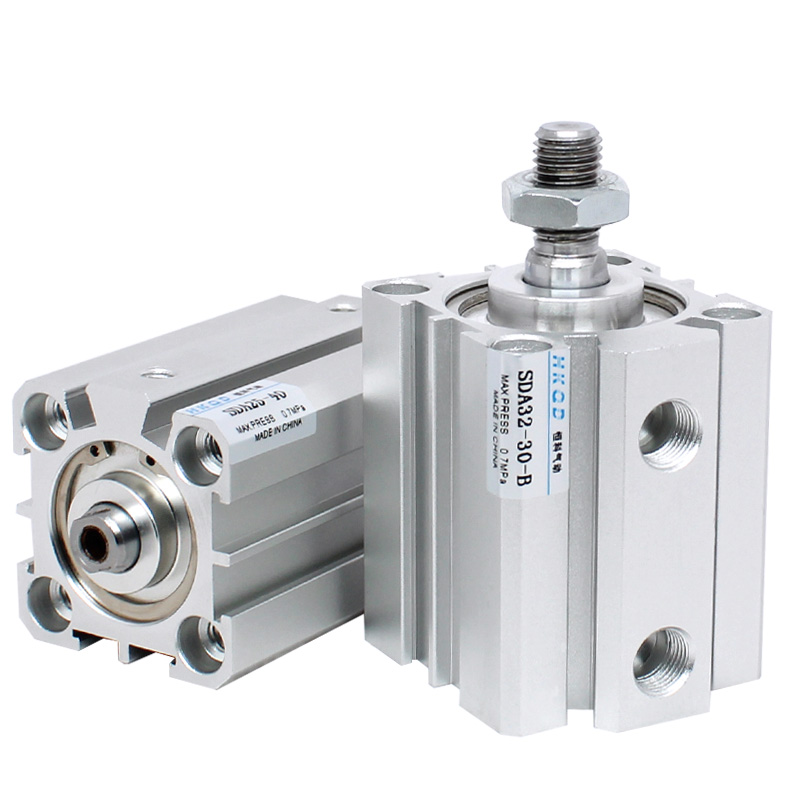 优质SDA薄型气缸SDA80*5/10/15/20/25/30/35/50-100-S-B小型气动 - 图3