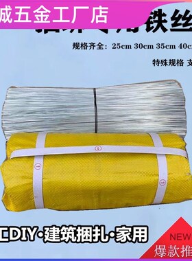 固定铁丝细扎丝花艺扎线带绑线捆绑专用铁丝线家用多用途绑扎铁线