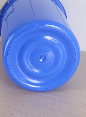 圆形加厚塑料水桶大容量带盖铁把发酵桶家用储水储物粮食塑胶水桶