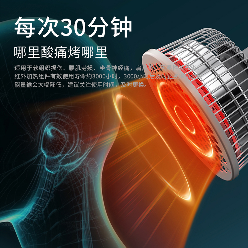 【院线医用】飞利浦红外线理疗灯腰椎加热电磁波家用烤灯理疗仪器