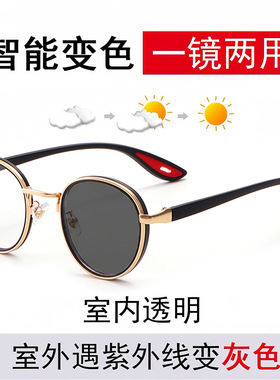 0度可变色护目眼镜防蓝光抗疲劳