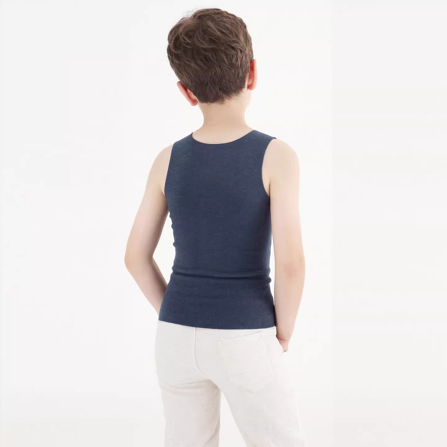 儿童保暖背心男女通用保暖内衣秋衣打底无痕莫代尔棉德绒厚款,淘宝优惠券,粉丝福利购,淘宝优惠卷