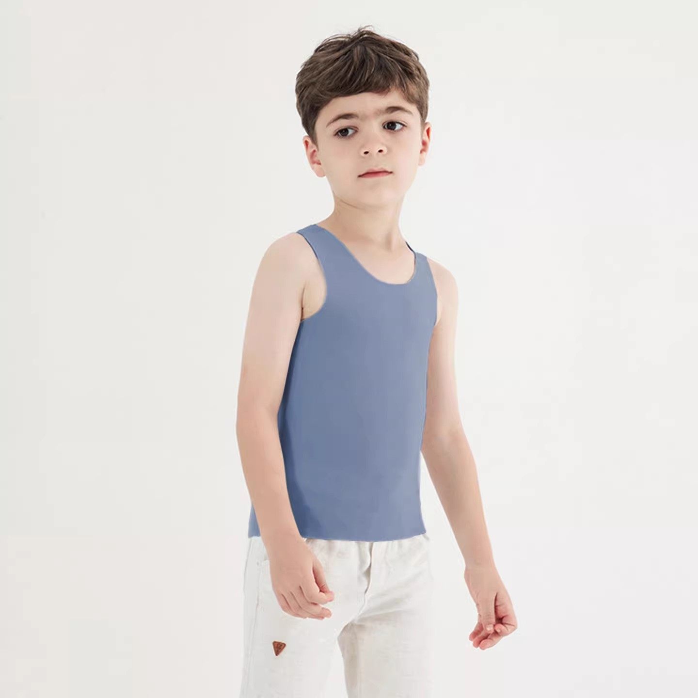 儿童保暖背心男女通用保暖内衣秋衣打底无痕莫代尔棉德绒厚款,淘宝优惠券,粉丝福利购,淘宝优惠卷