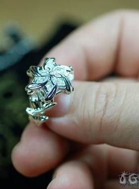 指环王戒指周边魔戒水之纯银镶嵌