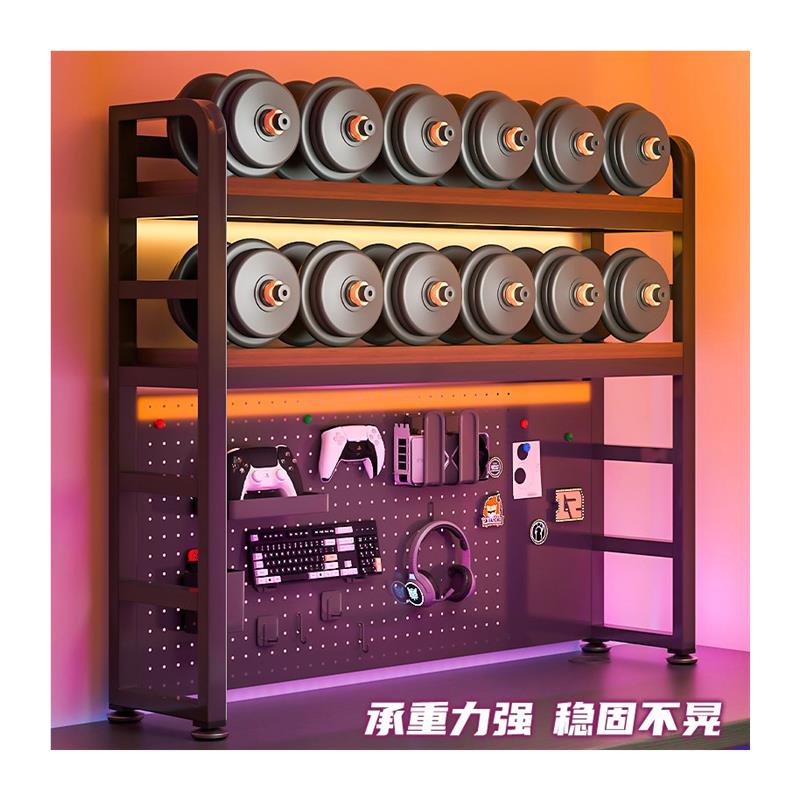 E-sports style desktop a-side storage rack computer o desktop layered storage rack partition storage rack free of punching hole board rack