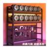 E-sports style desktop a-side storage rack computer o desktop layered storage rack partition storage rack free of punching hole board rack