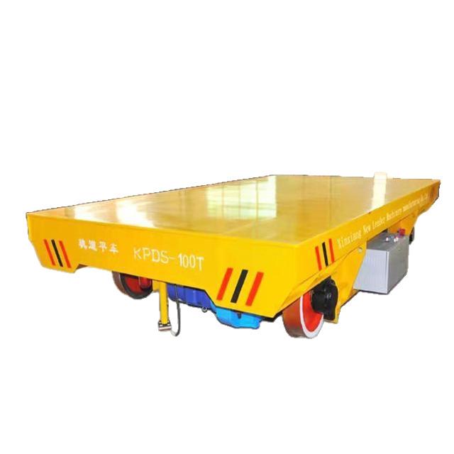 1-500吨电动无轨地平车10吨钢卷板材地轨运输车20t搬运低压轨道车 - 图3