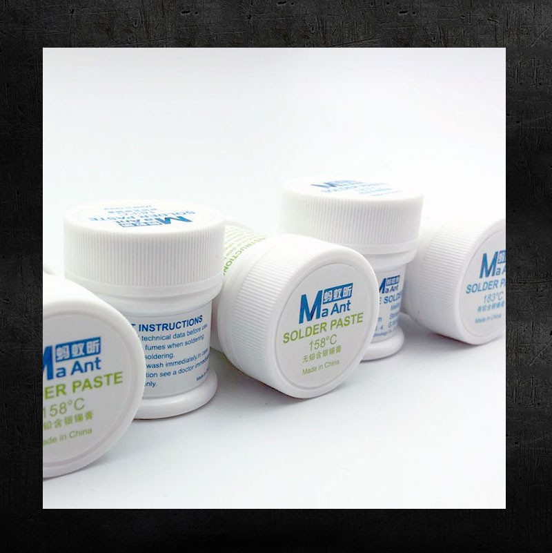 蚂蚁昕锡膏锡浆手机维修有铅 无铅含银高温 中低温锡浆杨长顺推荐 - 图3