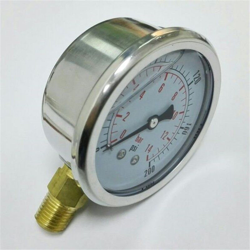 充油压力表 200psi 14bar 直径61mm_63mm YN-63 YN-60 径向 PT1/4,淘宝优惠券,粉丝福利购,淘宝优惠卷