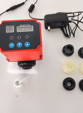 定时电动开关水阀门AC220V家用自来水 自动排污水废水替代电磁阀