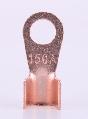 OT-10A20A30A40A50A60A80A铜接线端子紫铜开口鼻铜鼻子铜接头线耳