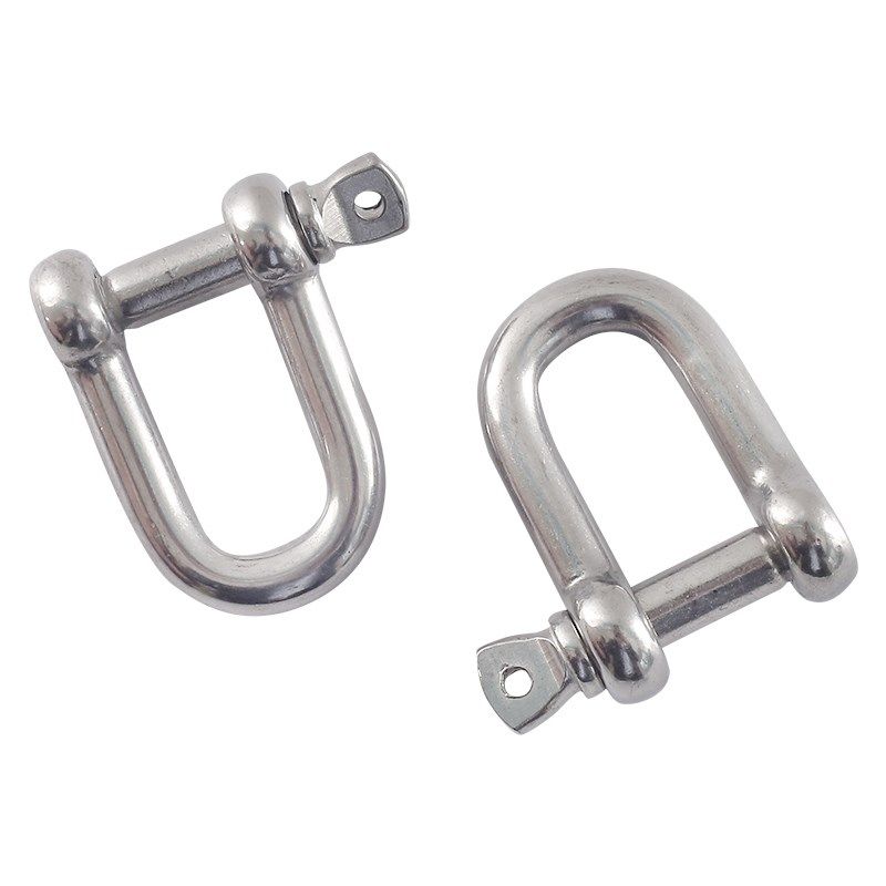 304不锈钢D型卸扣加长d形卸扣起重U型连接扣链条钢扣快速接环弓型,淘宝优惠券,粉丝福利购,淘宝优惠卷