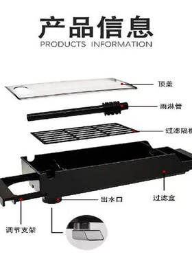 鱼缸顶部过滤器过滤盒子上置滴流盒净水培菌过滤槽水族箱养鱼设备