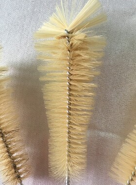 三角烧瓶刷 三角瓶刷 刷子锥形瓶刷 试剂瓶刷 实验室毛刷