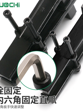 自锁二爪拉马多功能专用轴承拆卸工具小型拔轮拉拔器两爪拉玛两脚