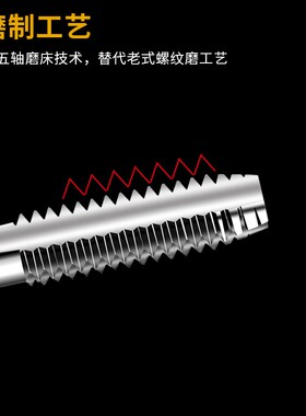 美制英制加长特长直槽丝锥1/4 3/8 7/16 8-32 10-32 4-40长柄3/8