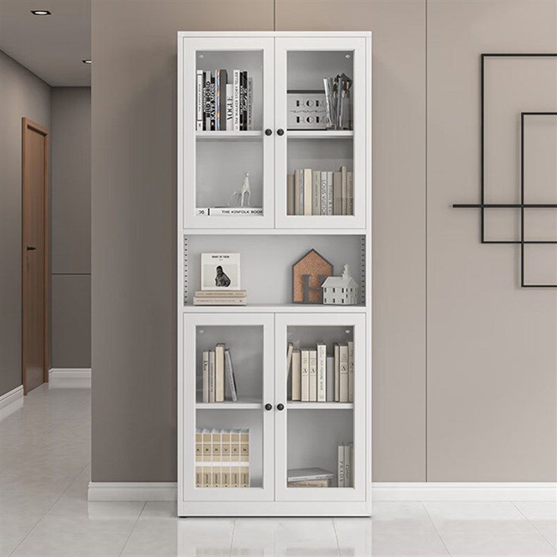 家用书柜置物柜客厅落地组合书房卧室收纳柜展示柜子多层钢制书架,淘宝优惠券,粉丝福利购,淘宝优惠卷