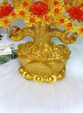 新品20孔存钱罐招财树手工发财树材料包Y摇钱树摆件