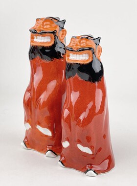 吃不胖钟馗 不仁斋 薛继业 钟馗摆件 客厅 钟W馗+眯眼大笑猫