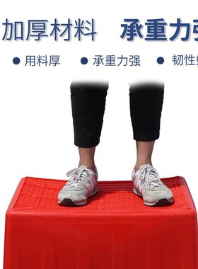 加厚塑料长方形牛筋水箱周转箱大号储水桶养鱼水产养殖泡瓷砖水槽