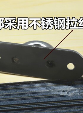 不锈钢U型起重吊钩吊扇吊钩挂钩沙袋包固定钩吊灯铁环挂勾风扇钩