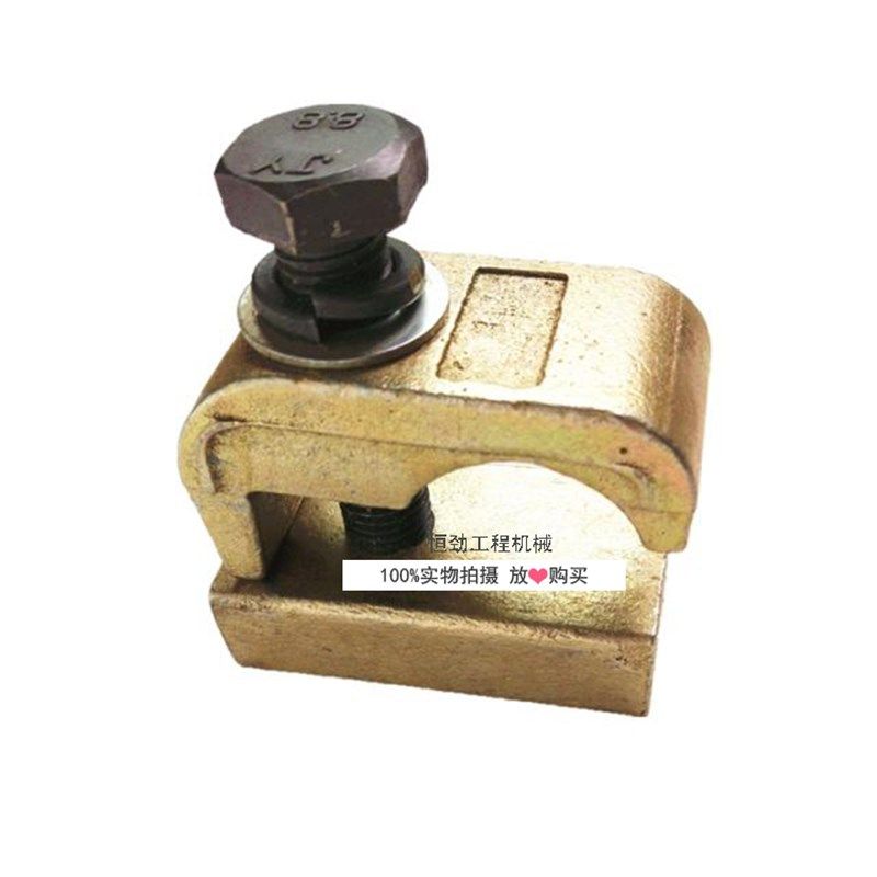 挖掘机免焊管夹60机破碎锤炮机管夹双螺丝单孔管卡扣炮头管路配件,淘宝优惠券,粉丝福利购,淘宝优惠卷