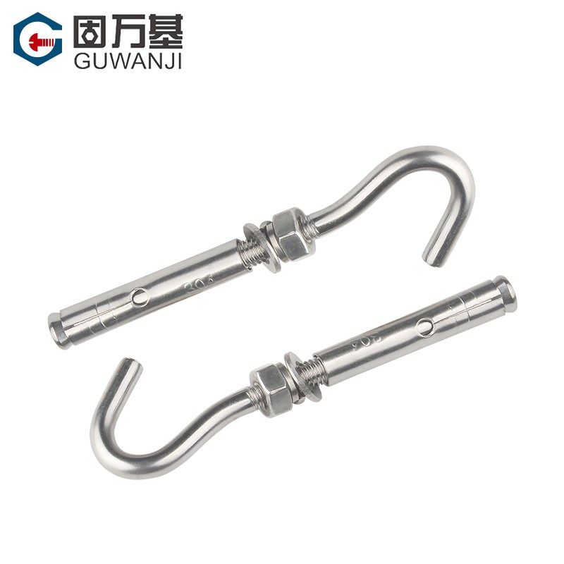 304不锈钢膨胀钩螺丝吊环井盖网带钩挂钩万能拉爆钩子M6M8M10M12,淘宝优惠券,粉丝福利购,淘宝优惠卷