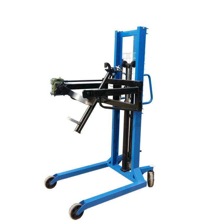供可倾斜式油桶堆高倾倒车 手动液压圆桶升降车 翻转油柒桶手拉车,淘宝优惠券,粉丝福利购,淘宝优惠卷