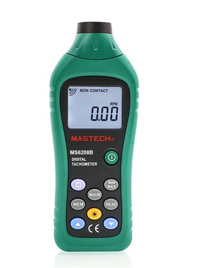 华仪MS6208A/B 转速测量测速仪非接触数字转速表数显接触式转速计