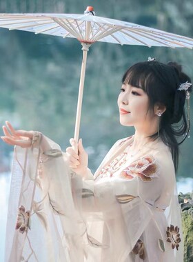 儿童油纸伞中国风古典风伞汉服女装仙气旗袍舞蹈走秀演出拍照道具