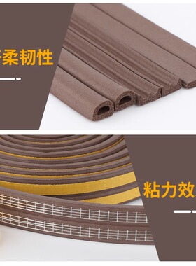 门隔音棉门框密封条门缝关不紧缝隙防风条胶条房间门防风隔音门贴
