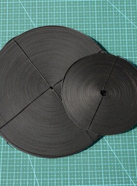 究其科技 3D打印机配件MXL-6开口橡胶同步带 玻璃纤维增强带宽6mm