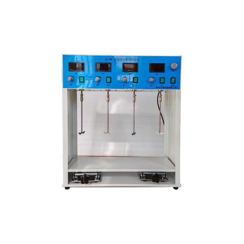 源头厂家供应JJ-4A四联异步搅拌机实验室研用变频智能搅拌机仪器 - 图3