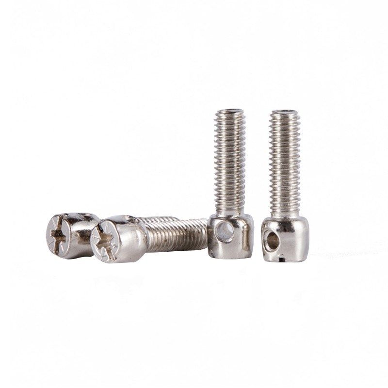 电表螺丝304不锈钢带孔螺丝钉铅封螺丝 带孔十字螺丝螺栓M3M4M5M6,淘宝优惠券,粉丝福利购,淘宝优惠卷