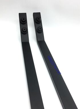 淋浴房钻石形弧弓固定玻璃门不锈钢哑黑色转轴圆弧形拉杆支撑配件