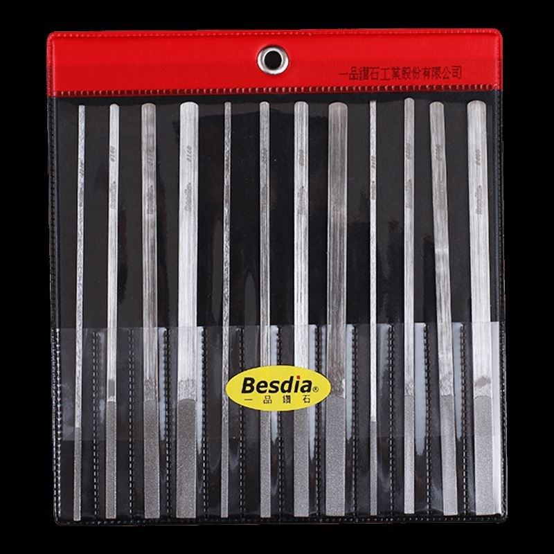 台湾一品金刚石锉刀进口合金模具硬质金钢挫刀钻石平斜CF-400套装,淘宝优惠券,粉丝福利购,淘宝优惠卷