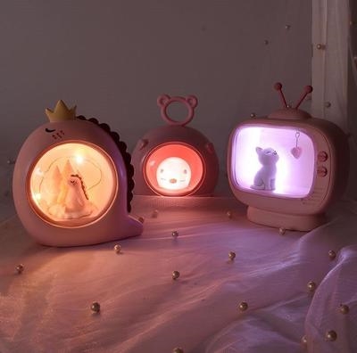 儿童小夜灯儿f童房宿舍卧室床头可爱小台灯喂奶便携浪漫男生餐桌