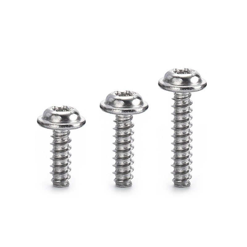 梅花螺钉带垫平尾304不锈钢梅花槽自攻螺钉4汽车配件盘头梅花螺丝 - 图2