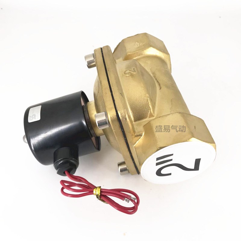 SLGPC 2W500-50常闭电磁阀UW-50 2寸水阀气阀 AC220V DC24V 盛隆 - 图1