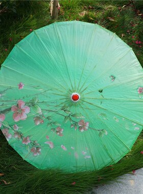 防雨油纸a伞装饰吊顶舞蹈伞演出道具中国风传统古典桐油纸伞跳舞