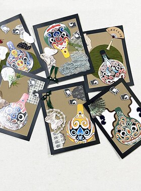 幼儿园环创材料中国风传统文化主题墙布置装饰中国非遗素材创意