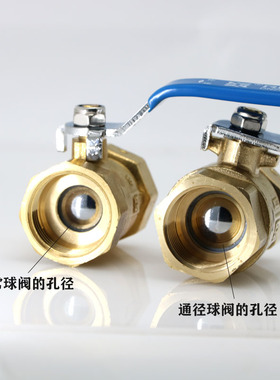 瑞格正品 4分6分1寸dn15 20 25高温球阀全铜球阀阀门自来水阀开关