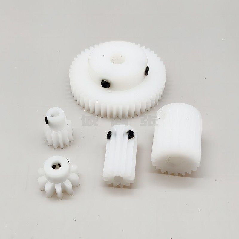 凸台2m10t~60齿圆柱直齿轮传动件模型微型精密小模数pom齿轮,淘宝优惠券,粉丝福利购,淘宝优惠卷