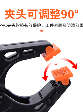 木工工具大全A字夹弹簧强力加厚夹持晾晒小号石材固定大夹子双齿