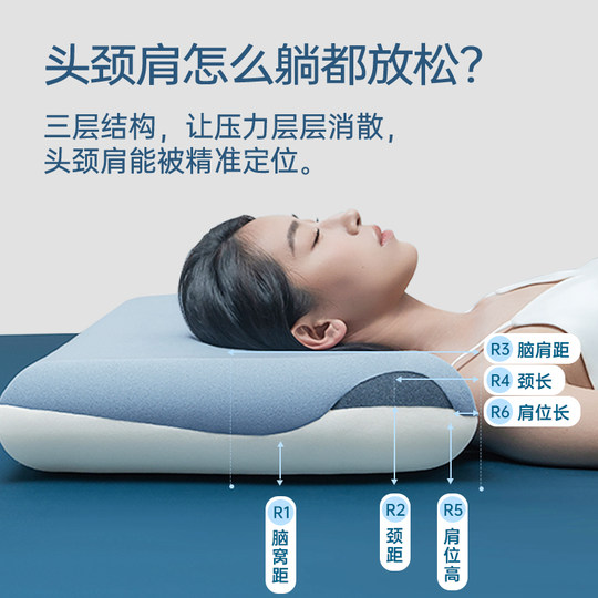 记忆棉枕头护颈椎助睡眠成人朵亚酒店同款星球深睡2代pro睡眠枕芯