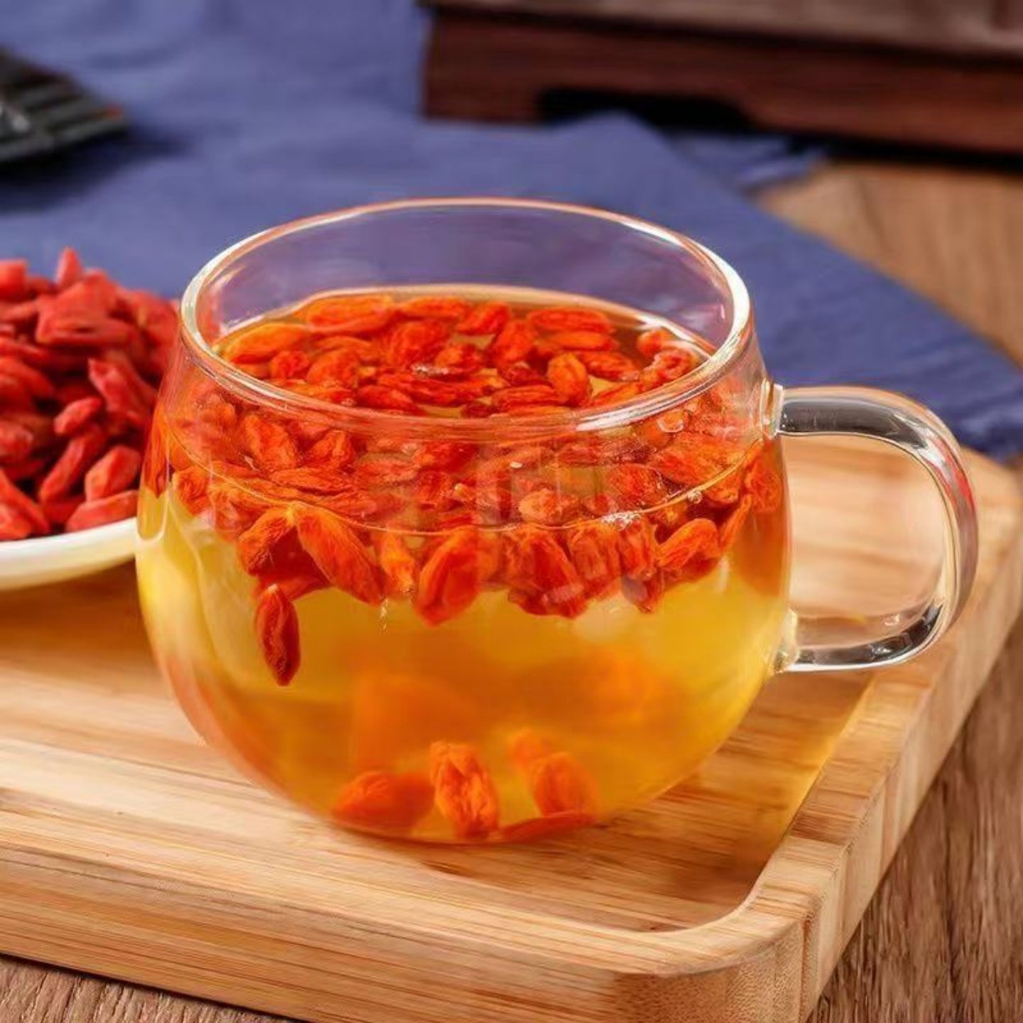 正宗宁夏特产中宁枸杞罐装无硫熏枸杞子官方旗舰店