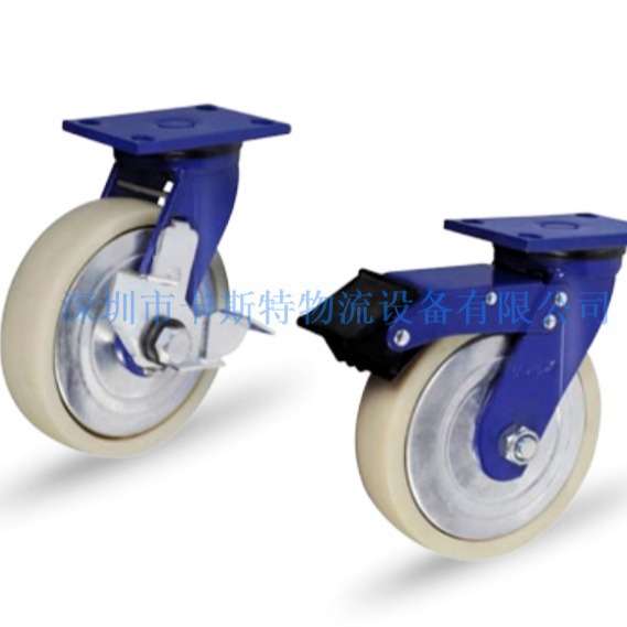 KOCO重载聚氨脂脚轮重载纤维尼龙轮卡斯特重载脚轮高载耐磨尼龙轮 - 图1