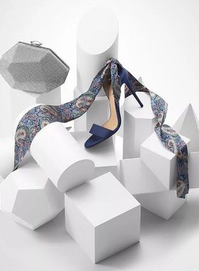 白色方块几何体摄影拍摄陈列装C饰道具美术石膏素描静物立方体