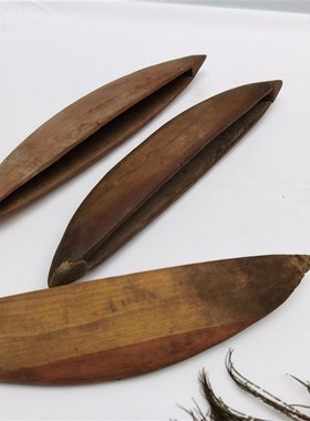 怀旧纺线梭子收藏老物件民俗老农具老纺车纺线工具影视道具摆件