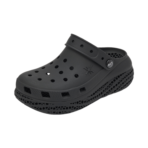 RCY 3D打印鞋  限定系列 舒适百搭 3D打印 洞洞鞋 女款 - 图2